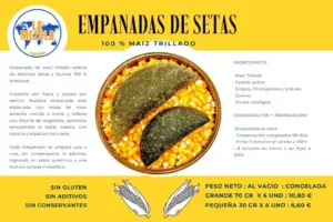 Empanadas de setas