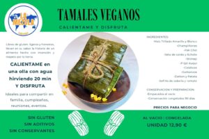Tamal vegano